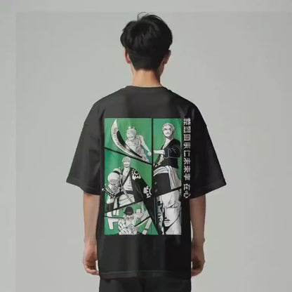 Zoro Black Oversized T-shirt